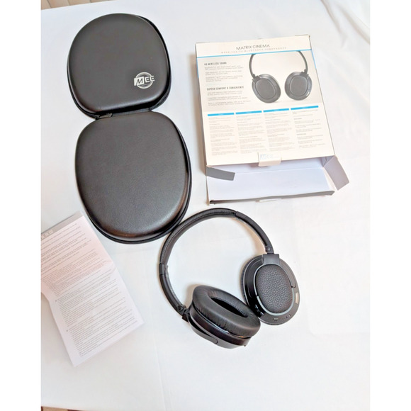 MEE Audio Matrix Cinema Low Latency Bluetooth Headphones BT Transmitter msrp 100 - Picture 10 of 12